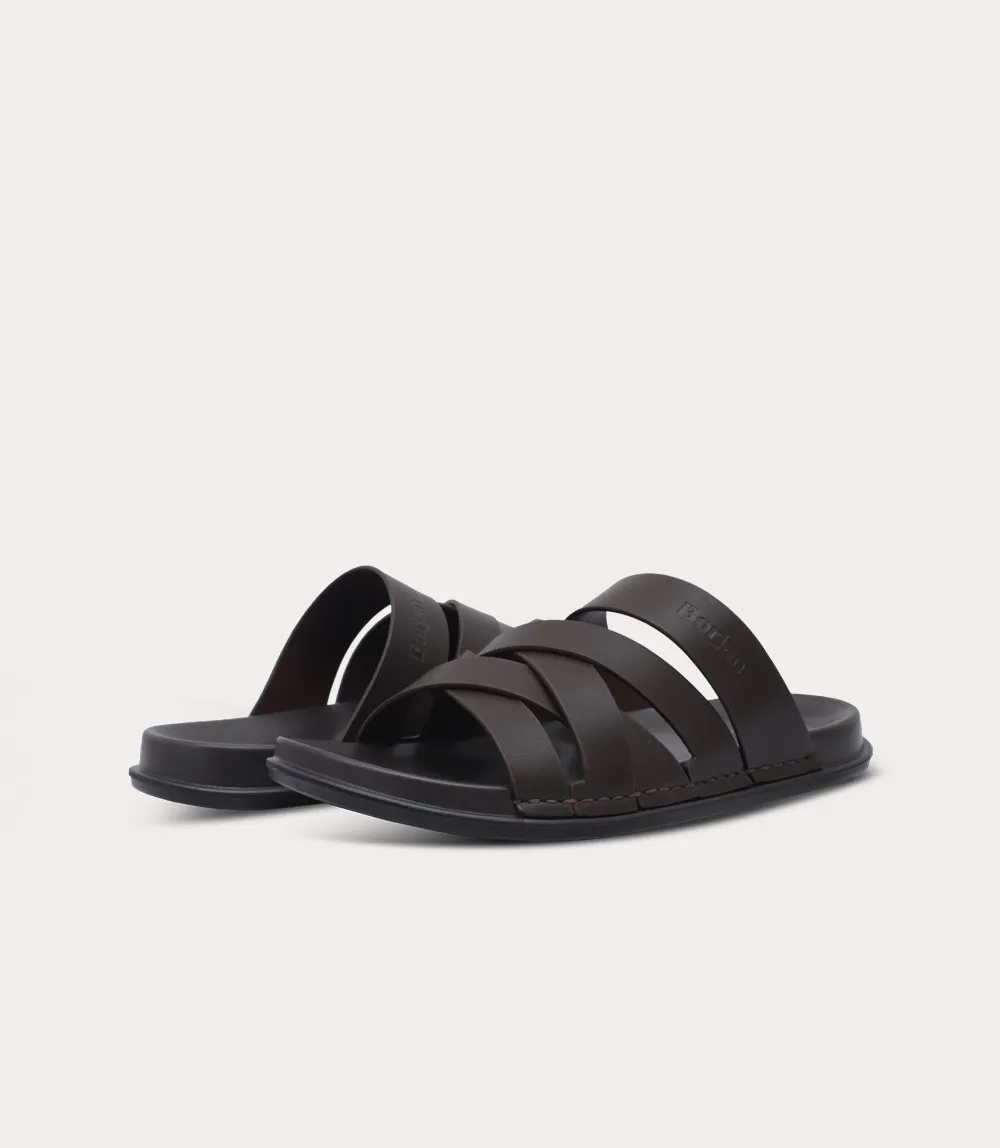 BM6883-BROWN-Men Slipper Sale Slippers