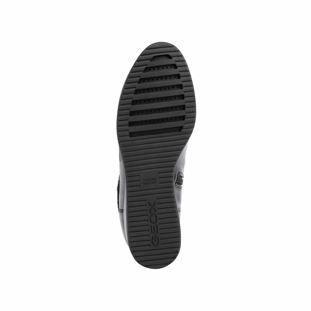 Geox Anylla Wedge Ankle Boots Cool Vibe Plain Step