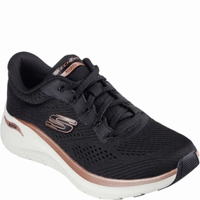 Skechers Arch Fit 2.0 Glow The Distance Shoe Soft Move Chunky Sole