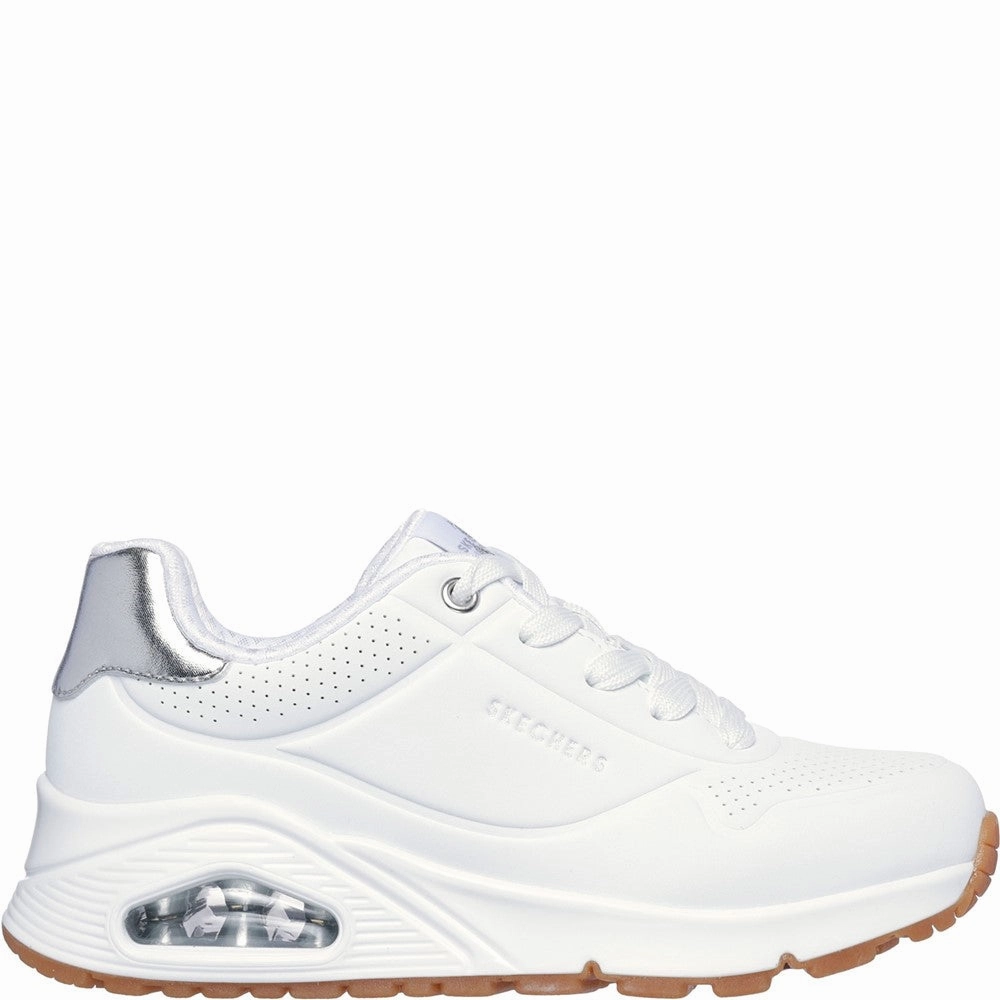 Minimalist Look Time Saver Skechers Uno Gen1 - Shimmer Away Trainer
