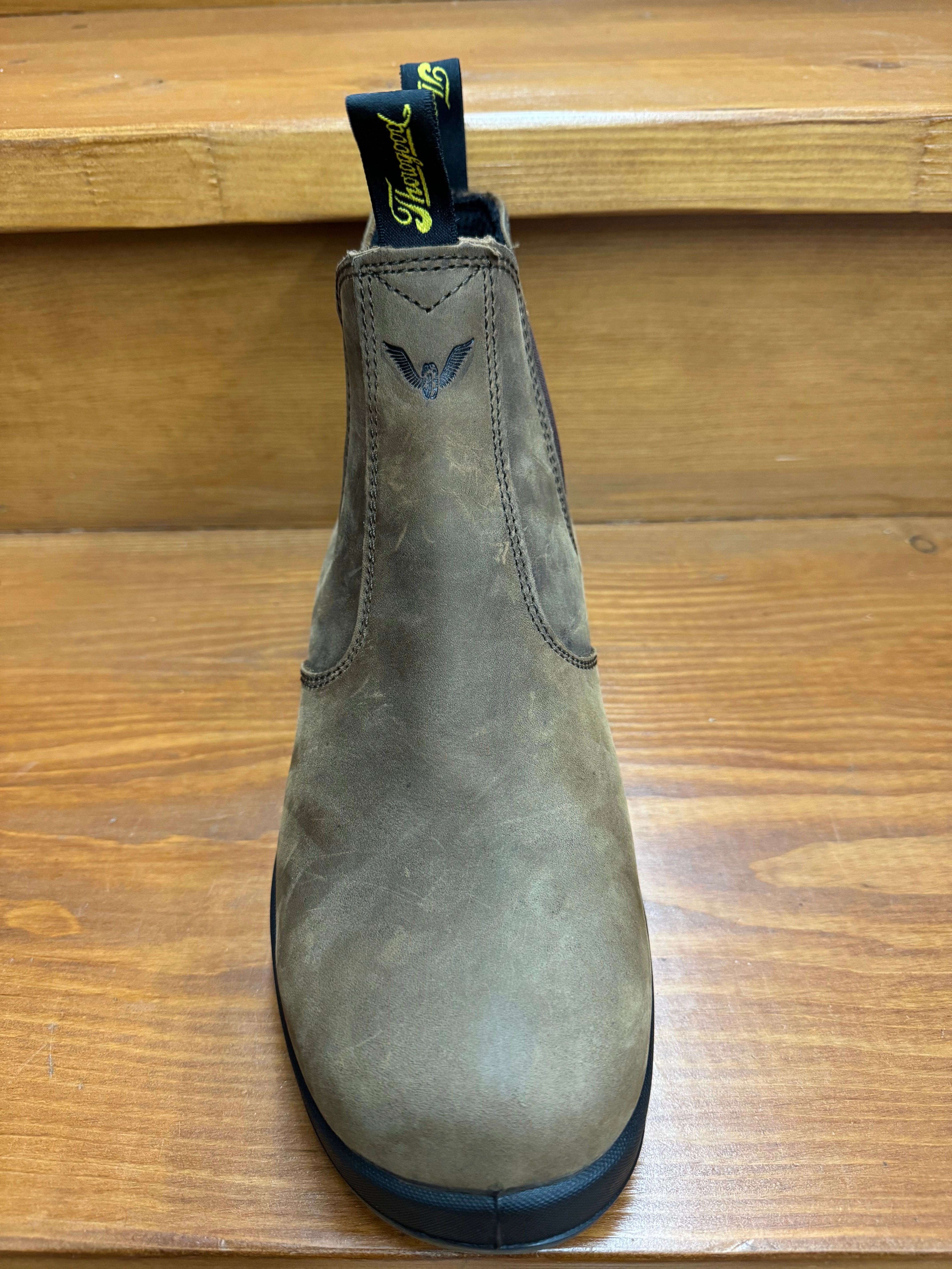 Chain Touch Thorogood 6" pull on 814-3166 brown