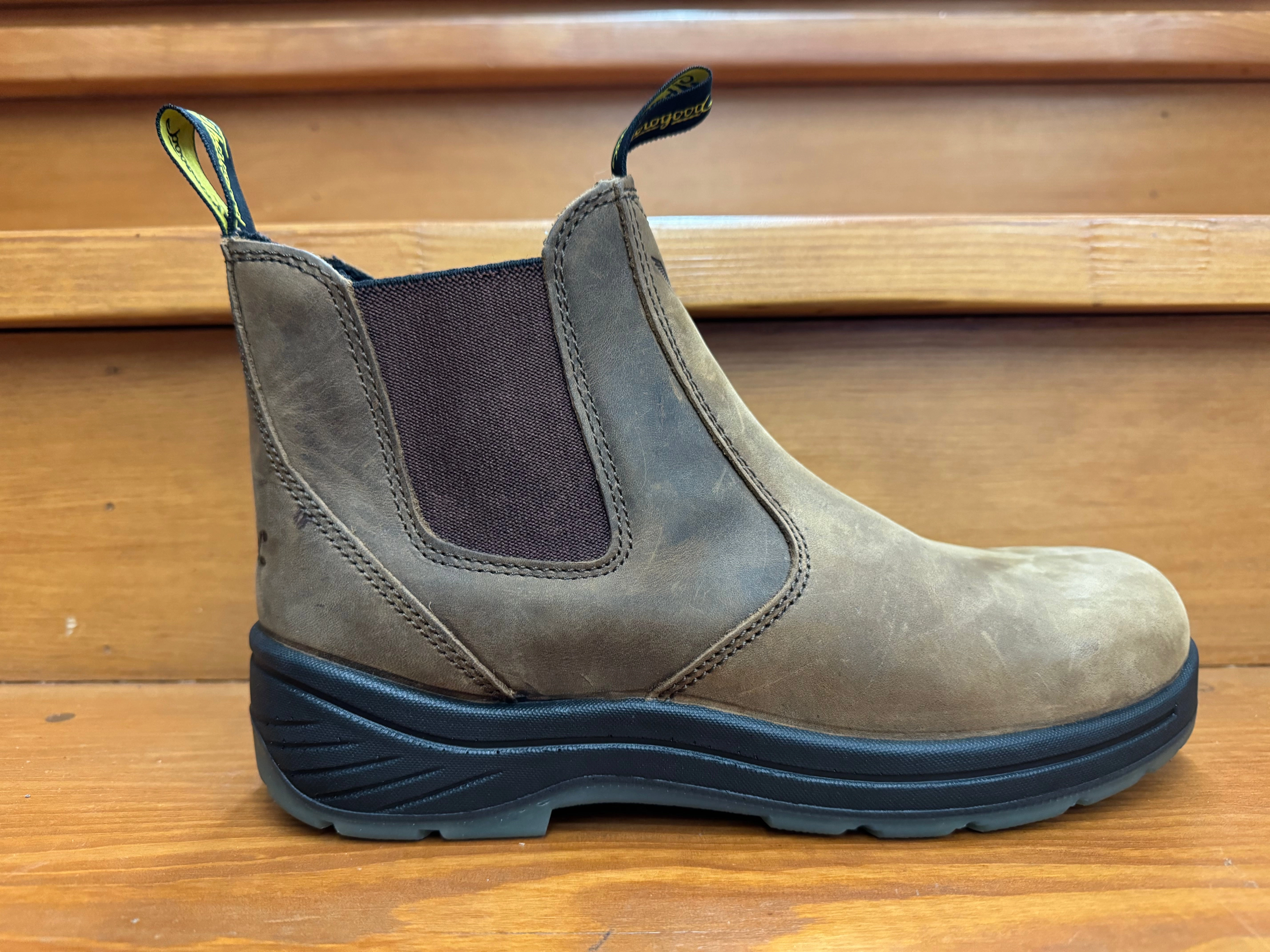 Heavy Grip Versatile Performance Thorogood 6" pull on 814-3166 brown