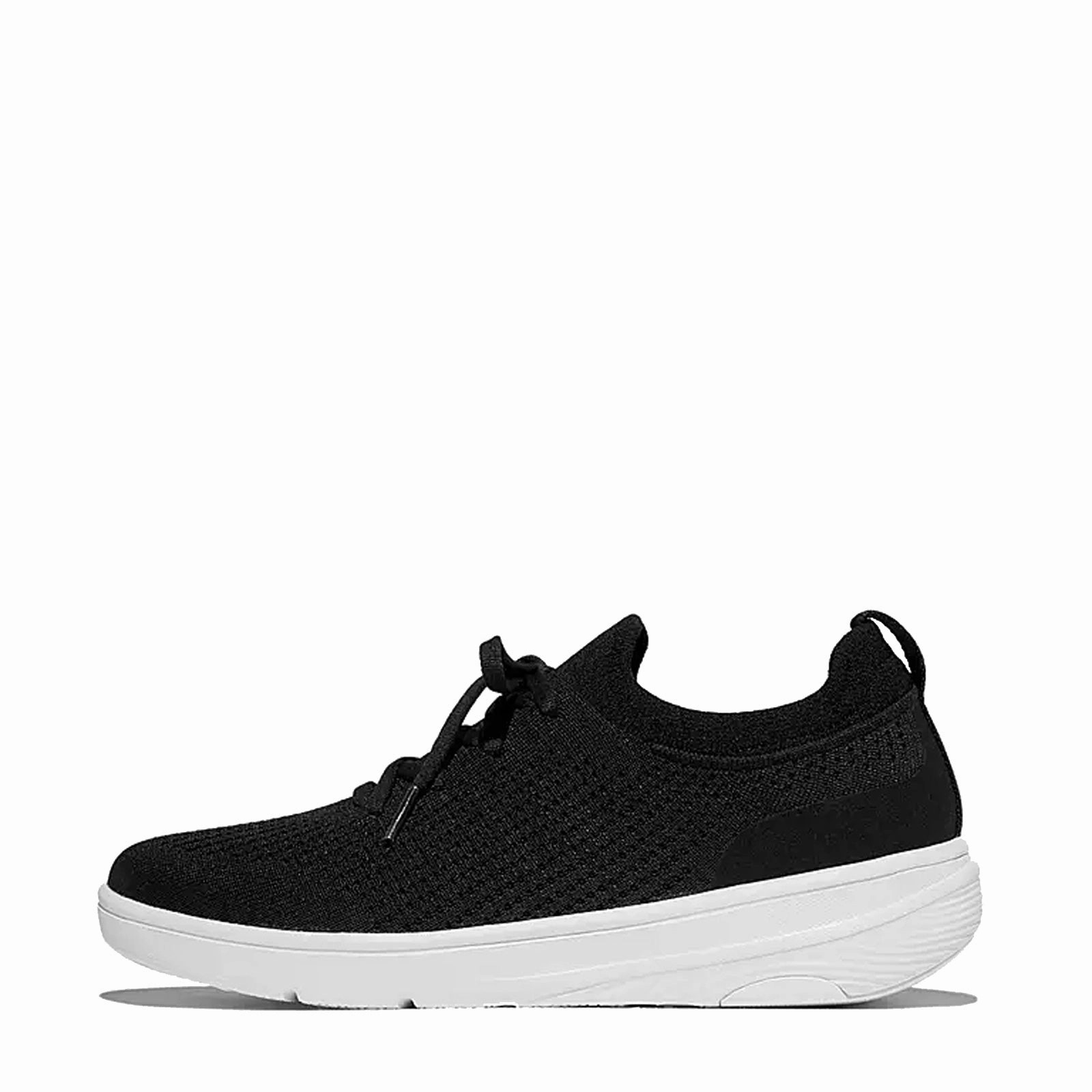 men's sports footwear Women's FitFlop, SUPER-Q Knit Slip-On Laced Sneaker