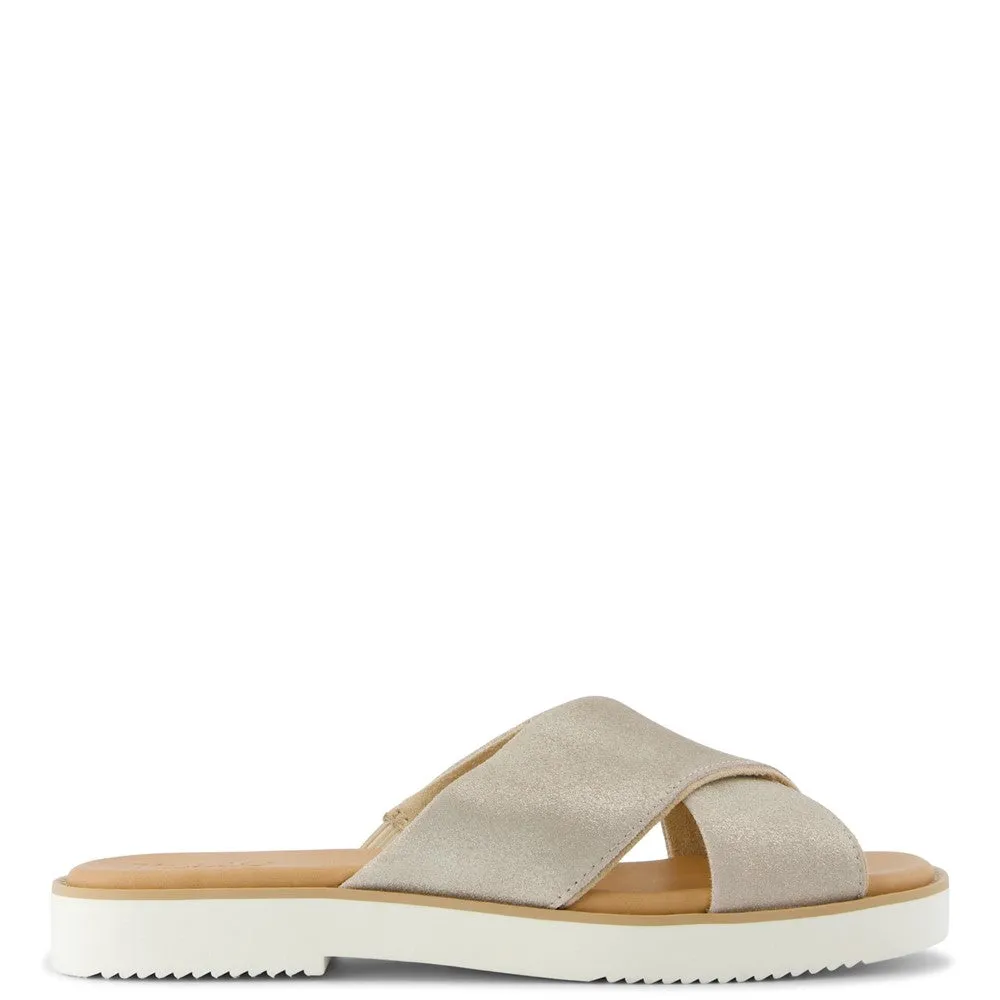 Metal Ring TOMS Mae Crossover Sandal