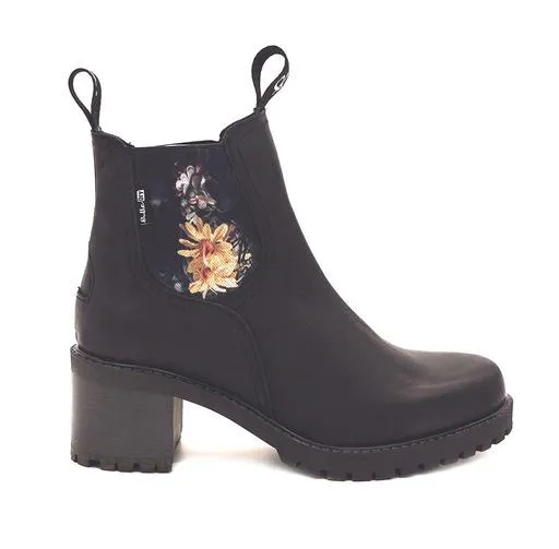 BULLE 18D168M BLACK FLORAL - WATERPROOF Comfortable Touch Elasticated