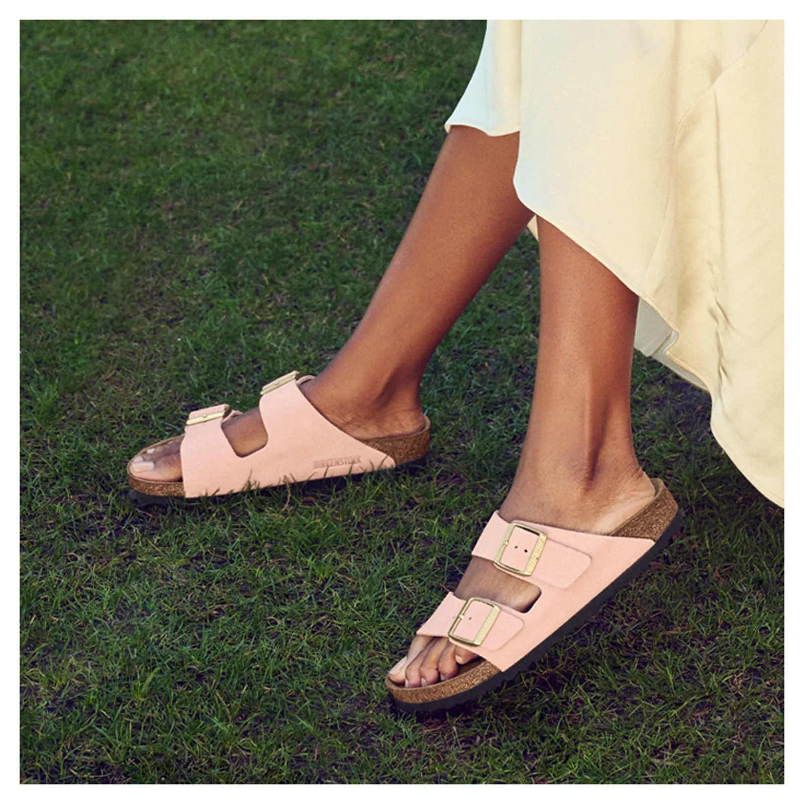 Women's Birkenstock, Arizona Slide Sandal - Narrow Fit Swift Walk