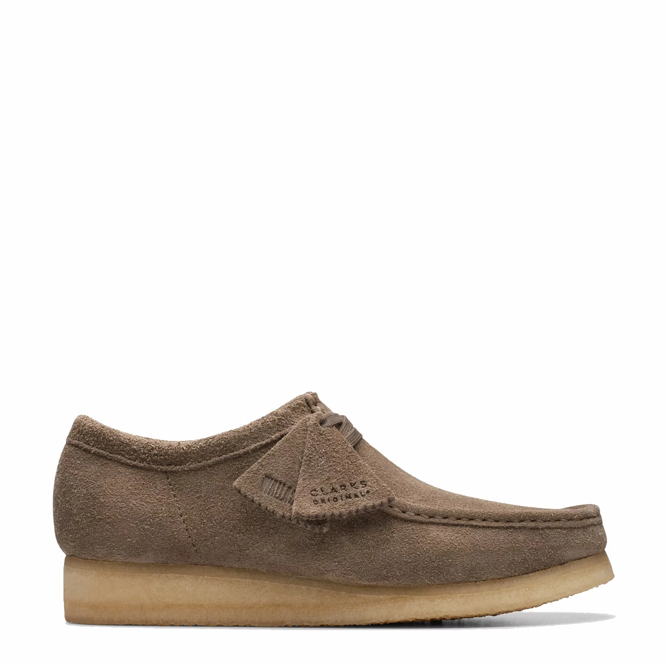 Clarks Originals Wallabee Dark Grey Suede Relaxed Style