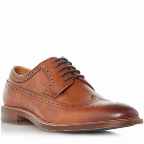 Trust Fit Dune Superior Leather Wingtip Brogue Shoes