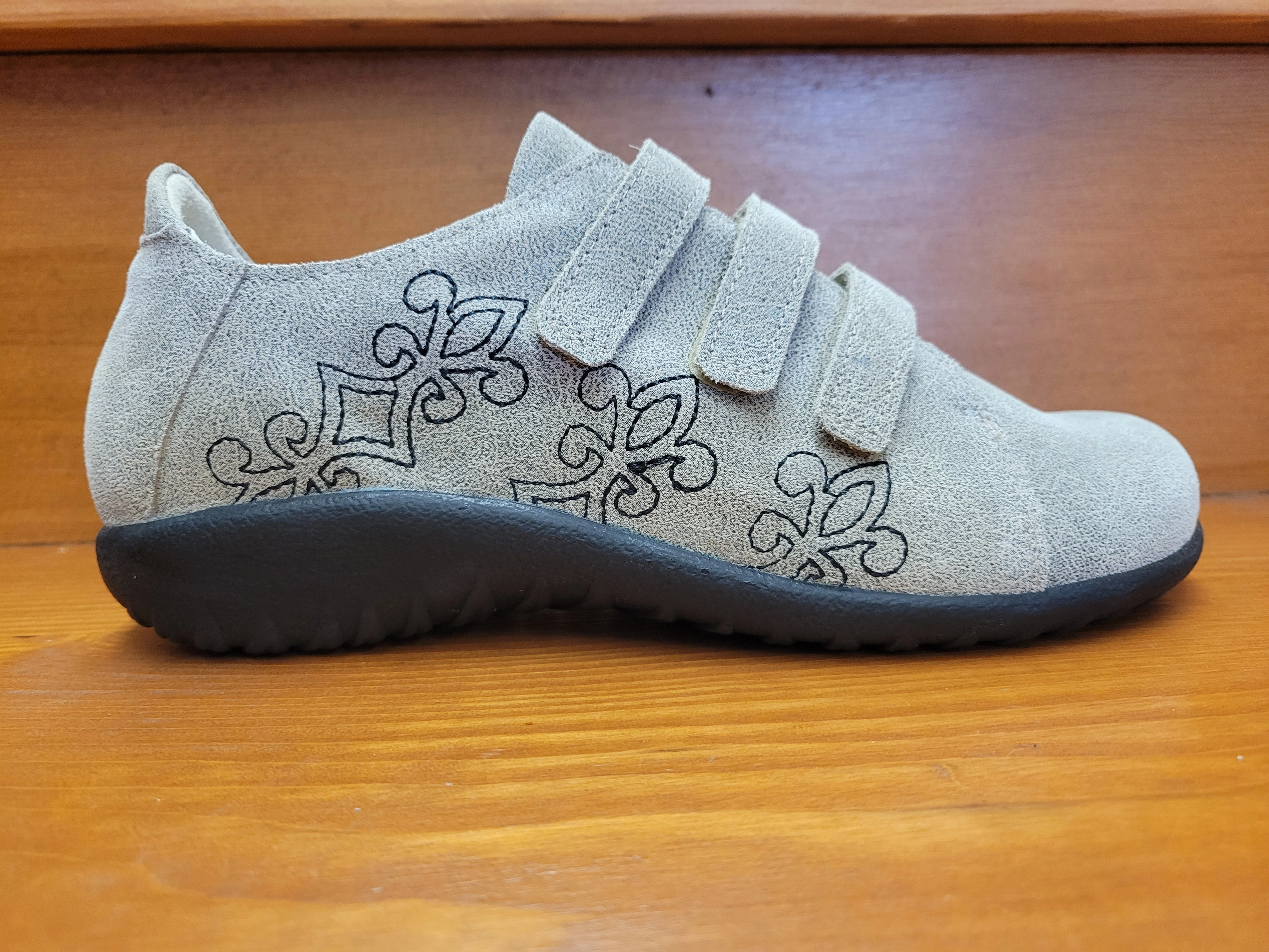 Naot Mihi Speckled Beige Leather 11023-H58 Shine Hike