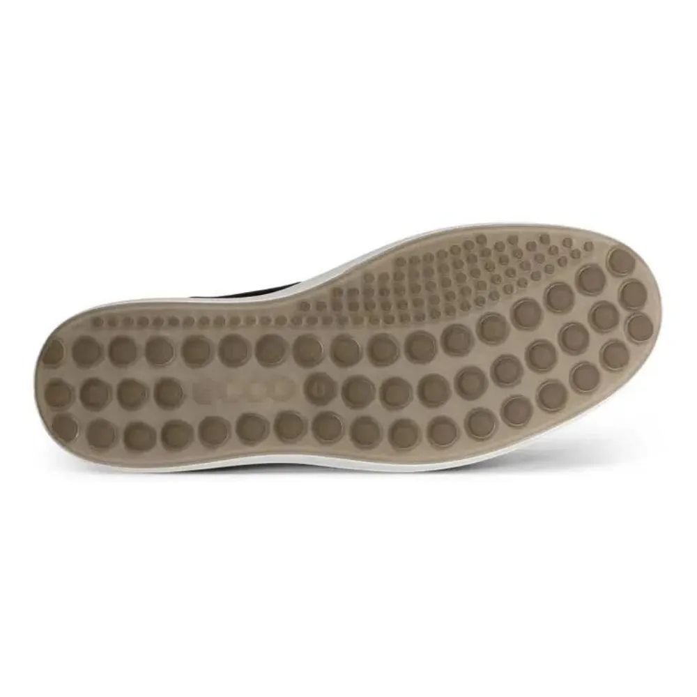 Ecco Soft 7 Plain Lace Black Sneaker (Men's) Best Training Shoes Adidas