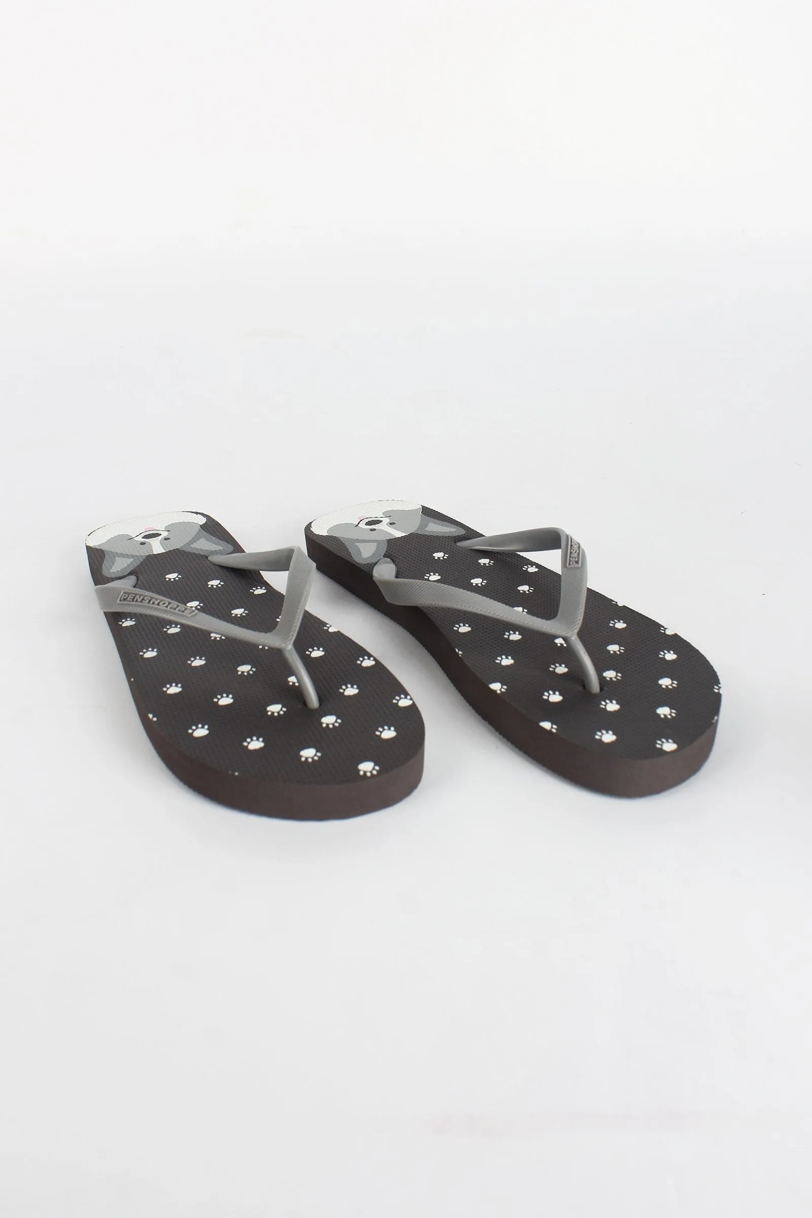 Printed Flip Flops Camo Croc Slides