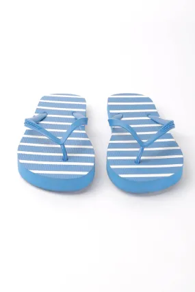 Straw Slippers Printed Flip Flops