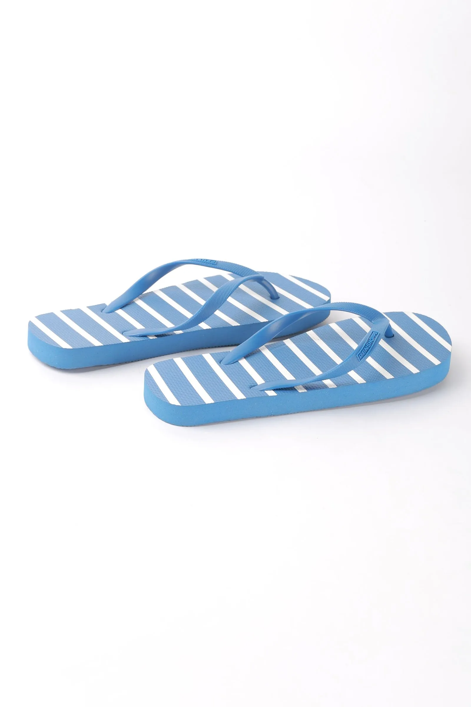 Printed Flip Flops Knitting Slippers Free Pattern