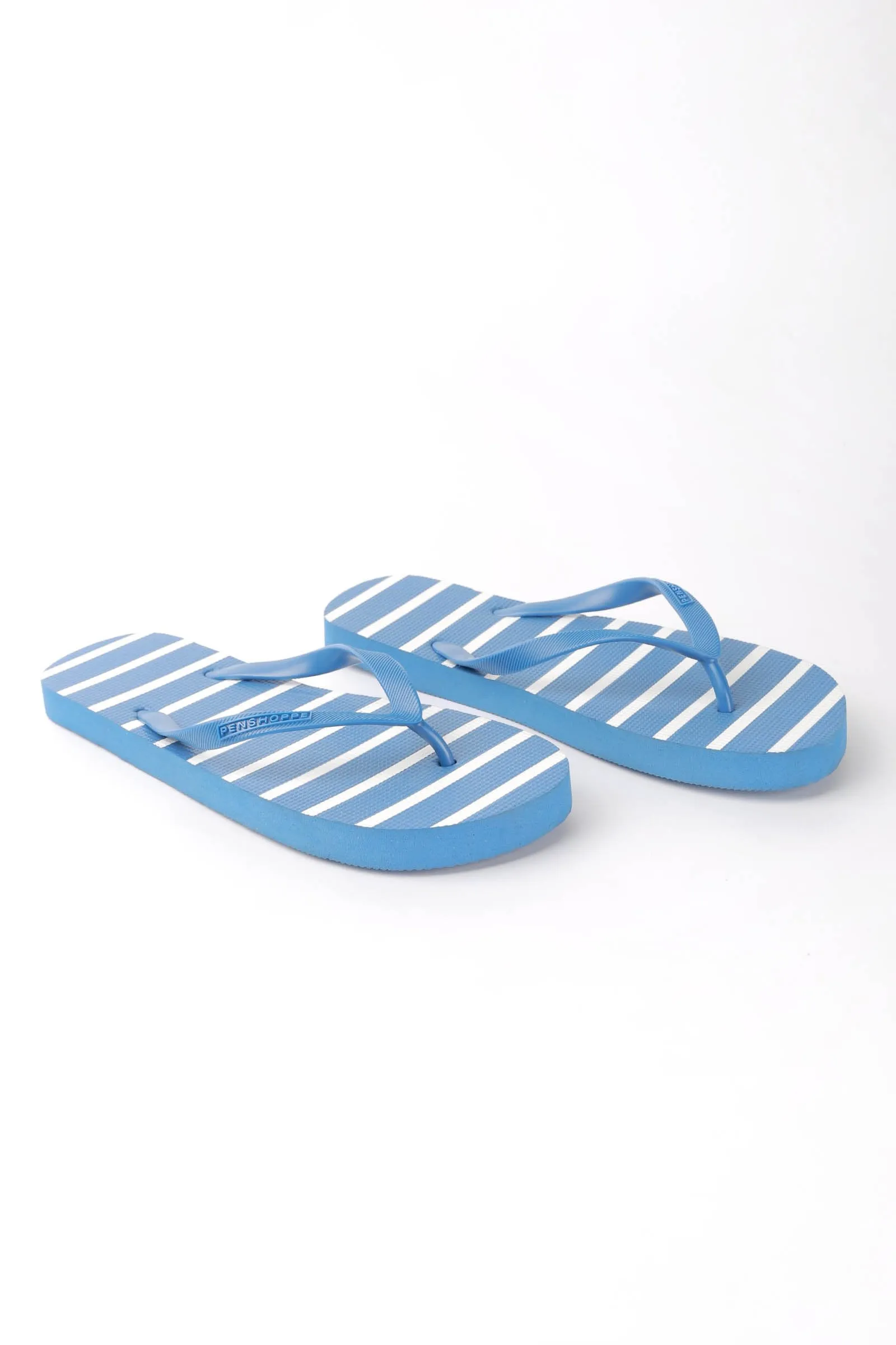 Printed Flip Flops Lace Up Ballerina Slippers