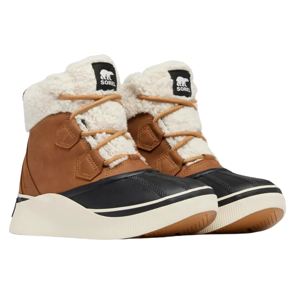 Lace Up Rubber Rain Boots Sorel Out N About IV Chillz Taffy/Black Waterproof Boot (Women's)