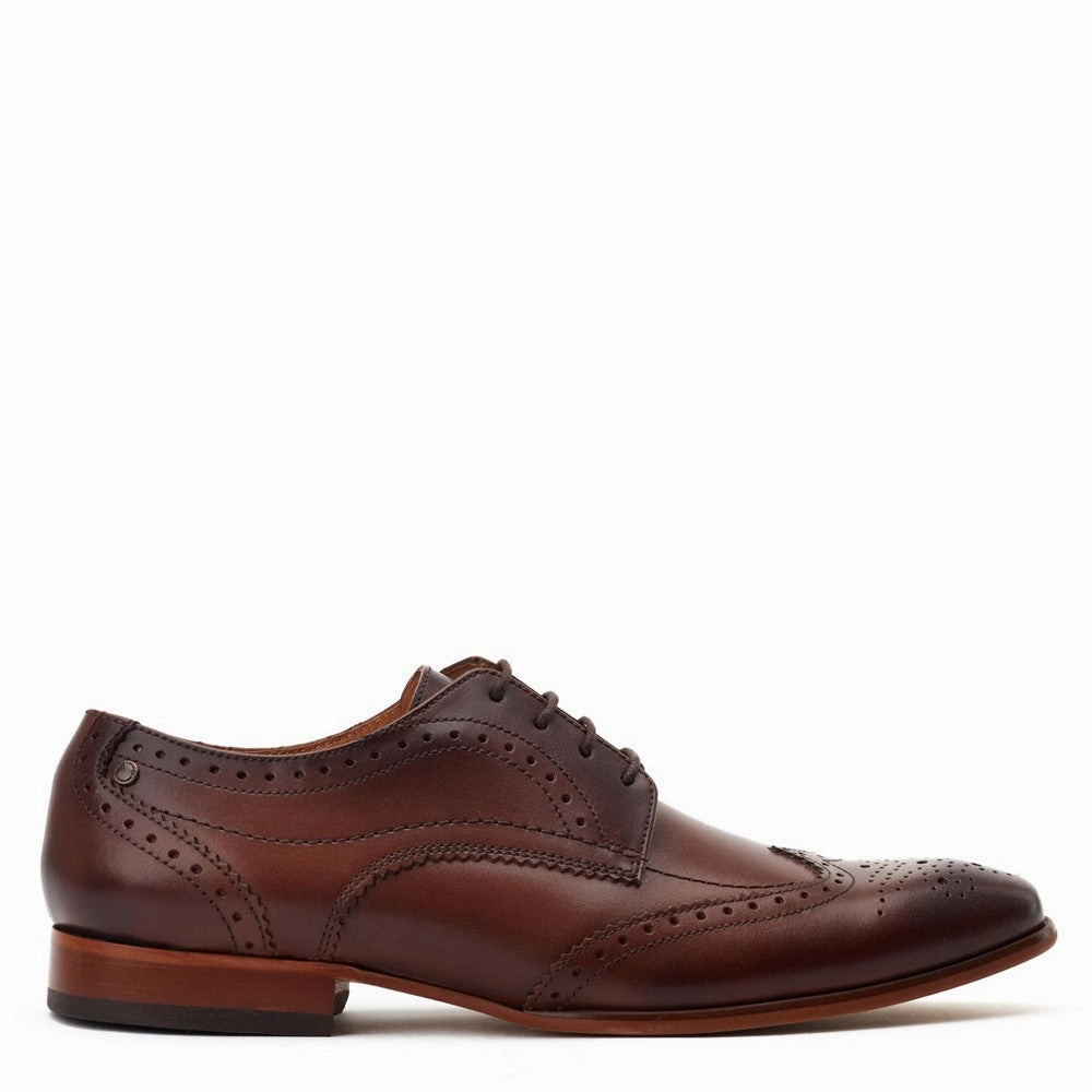 Base London Barbera Lace Up Brogue Shoe Stylish Design