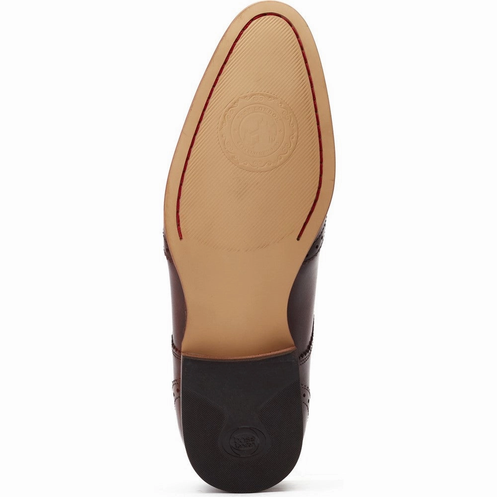 Base London Barbera Lace Up Brogue Shoe Euro Cut