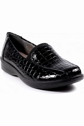 Leadership Summit Lunar Nieve Comfort Shoe FLN007 Black