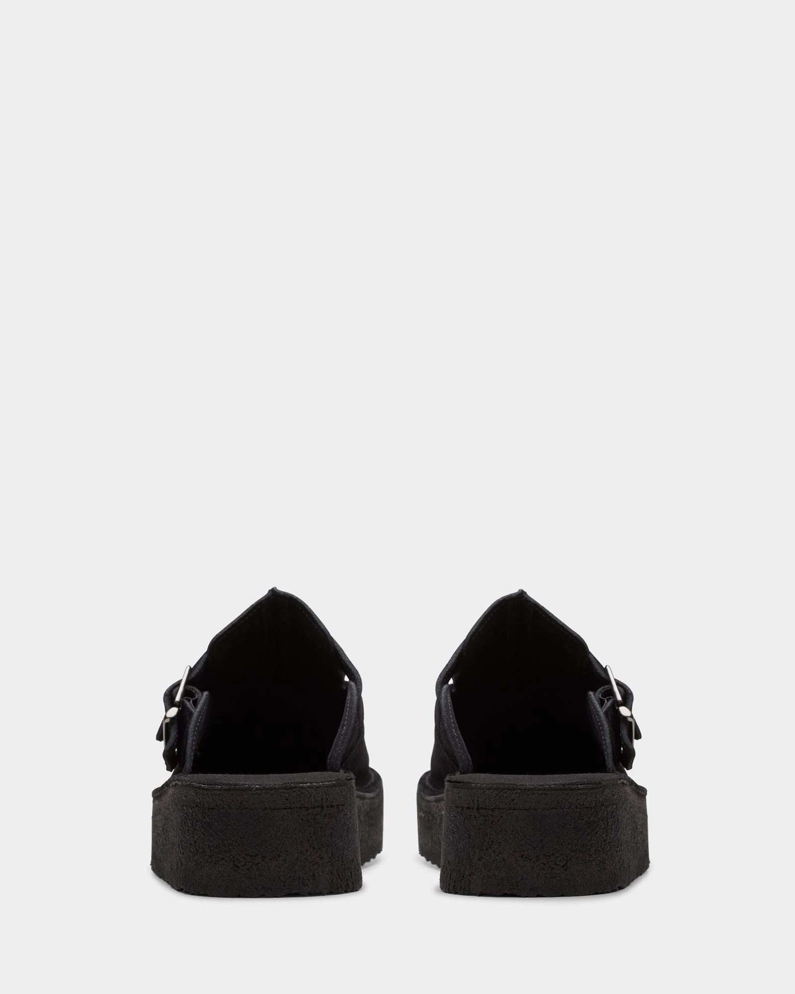 All-Purpose Use Trekwedge Mule Black Suede