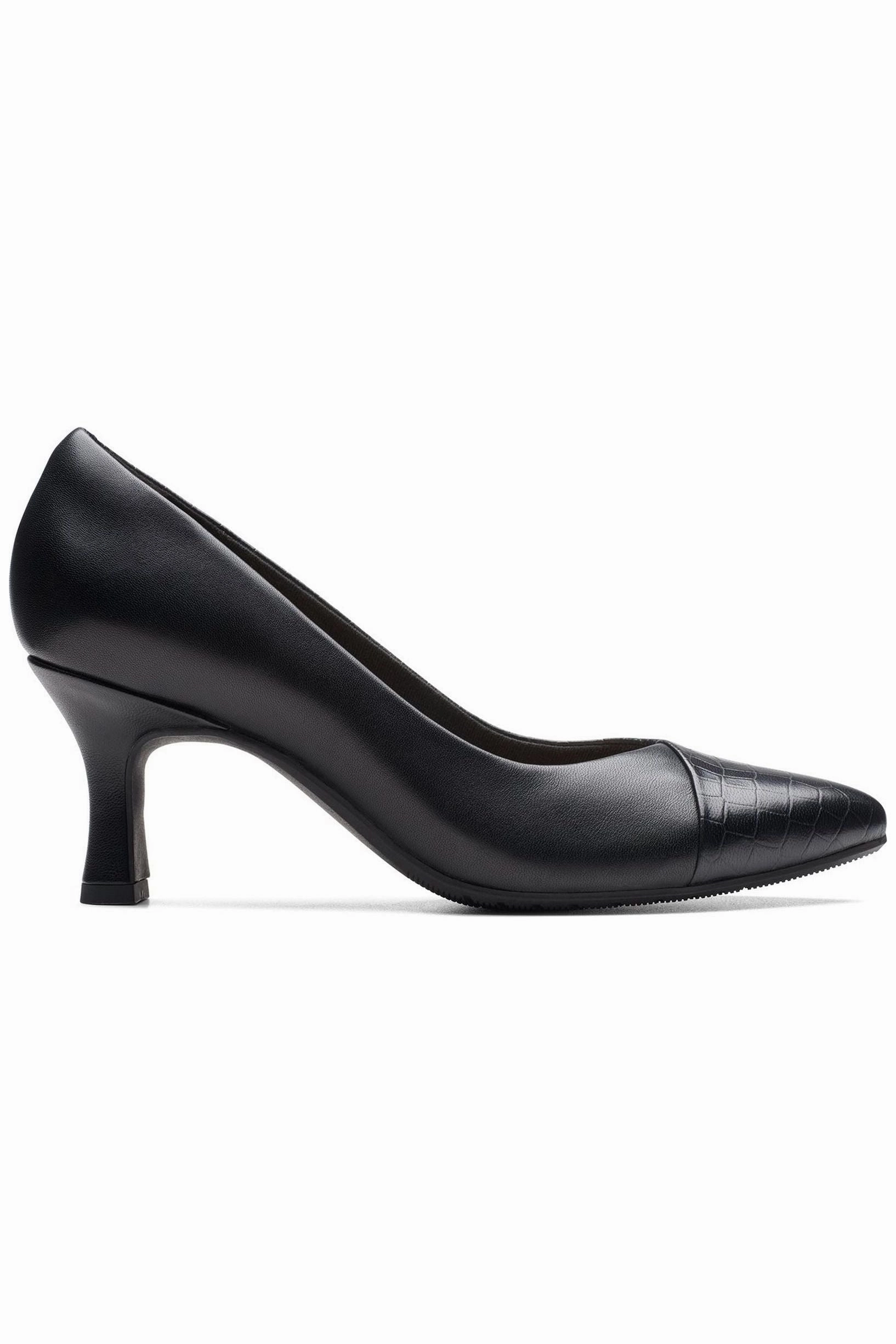 Fashionable Boots soft feel Clarks Kataleyna Rose in Black Croc