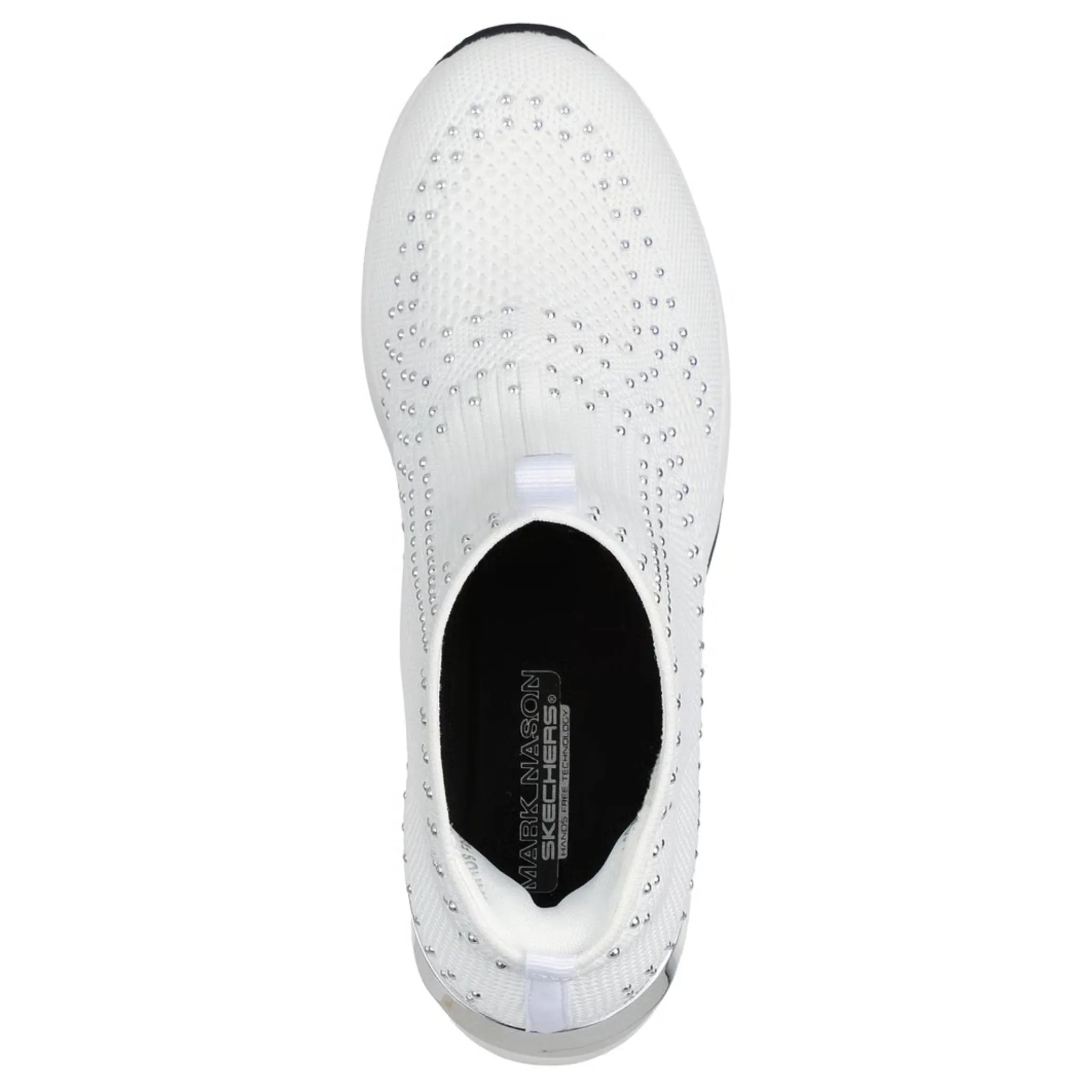 Volleyball Adidas Shoes Skechers Women's 177737 Mark Nason A Wedge Lulee White Casual Shoes