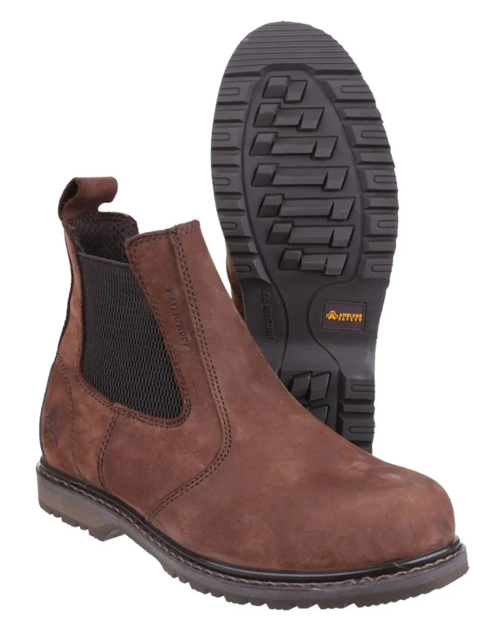Amblers Safety AS148 Sperrin Waterproof Safety Dealer Boots Eh Rated Composite Toe Work Boots