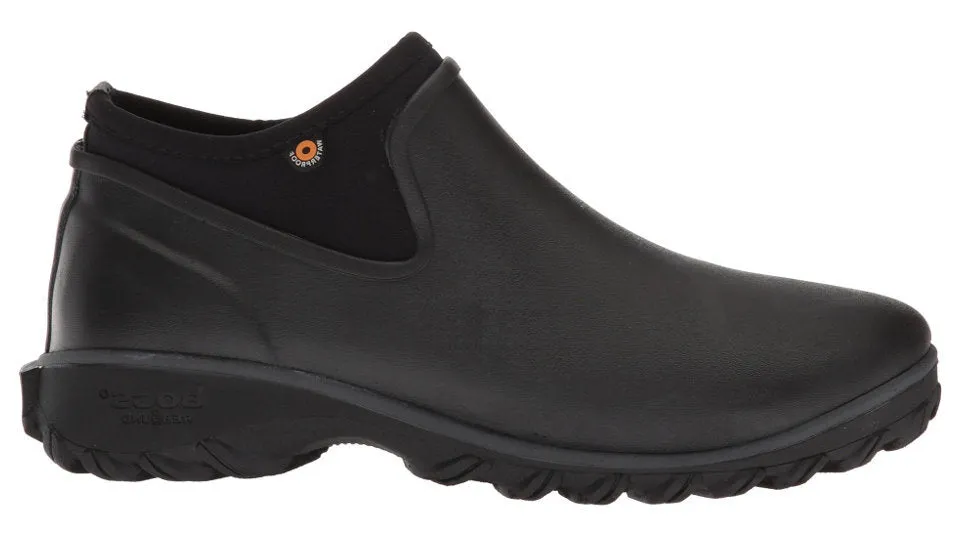 Bogs Women's Sauvie Chelsea Slip On Boot Black Hunter Rain Boots True To Size