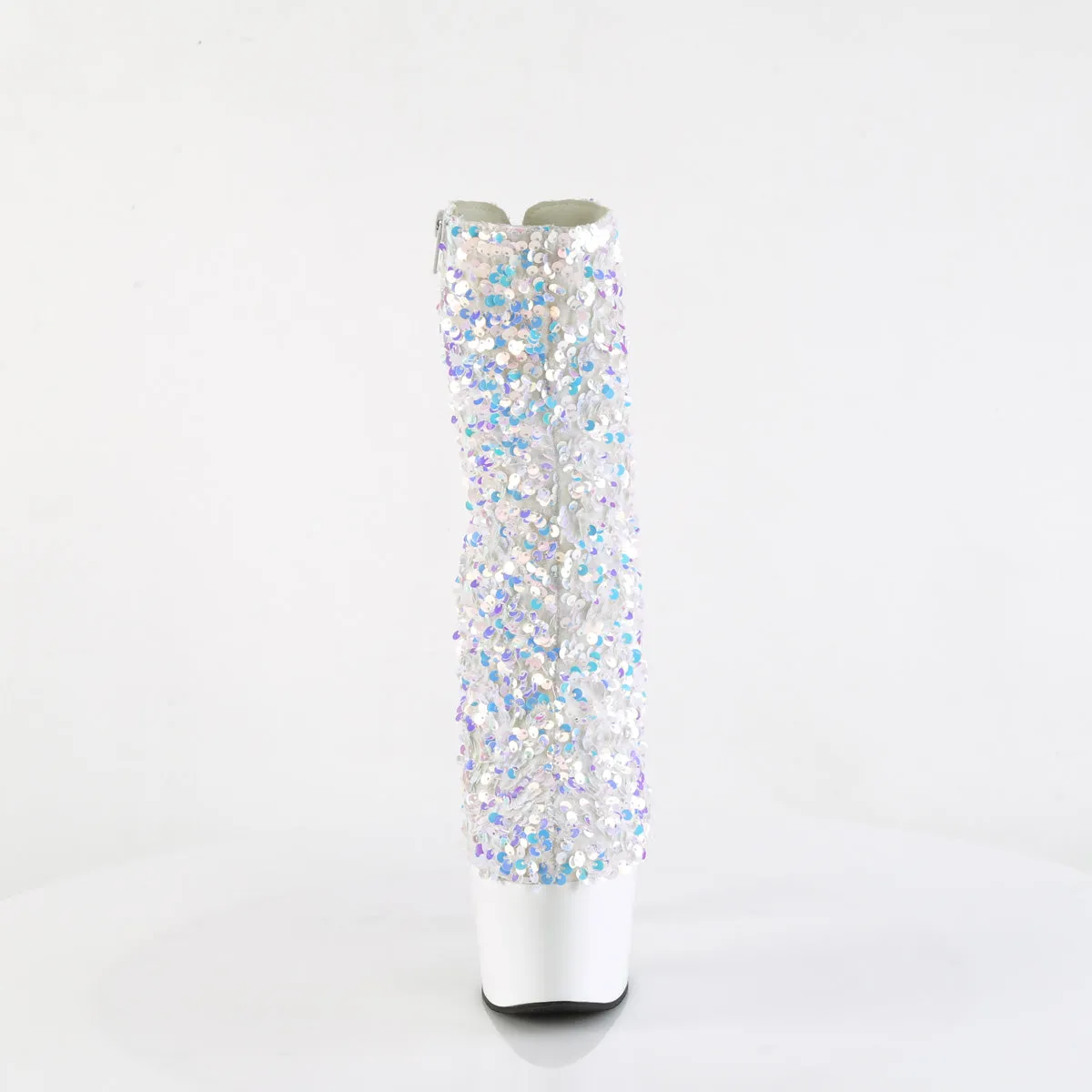 Asics Gel Quantum 180 4 Running Shoes ADORE-1042SQ Pleaser White Multi Glitter Sexy Platform Shoes (Pole Dancing Heels)