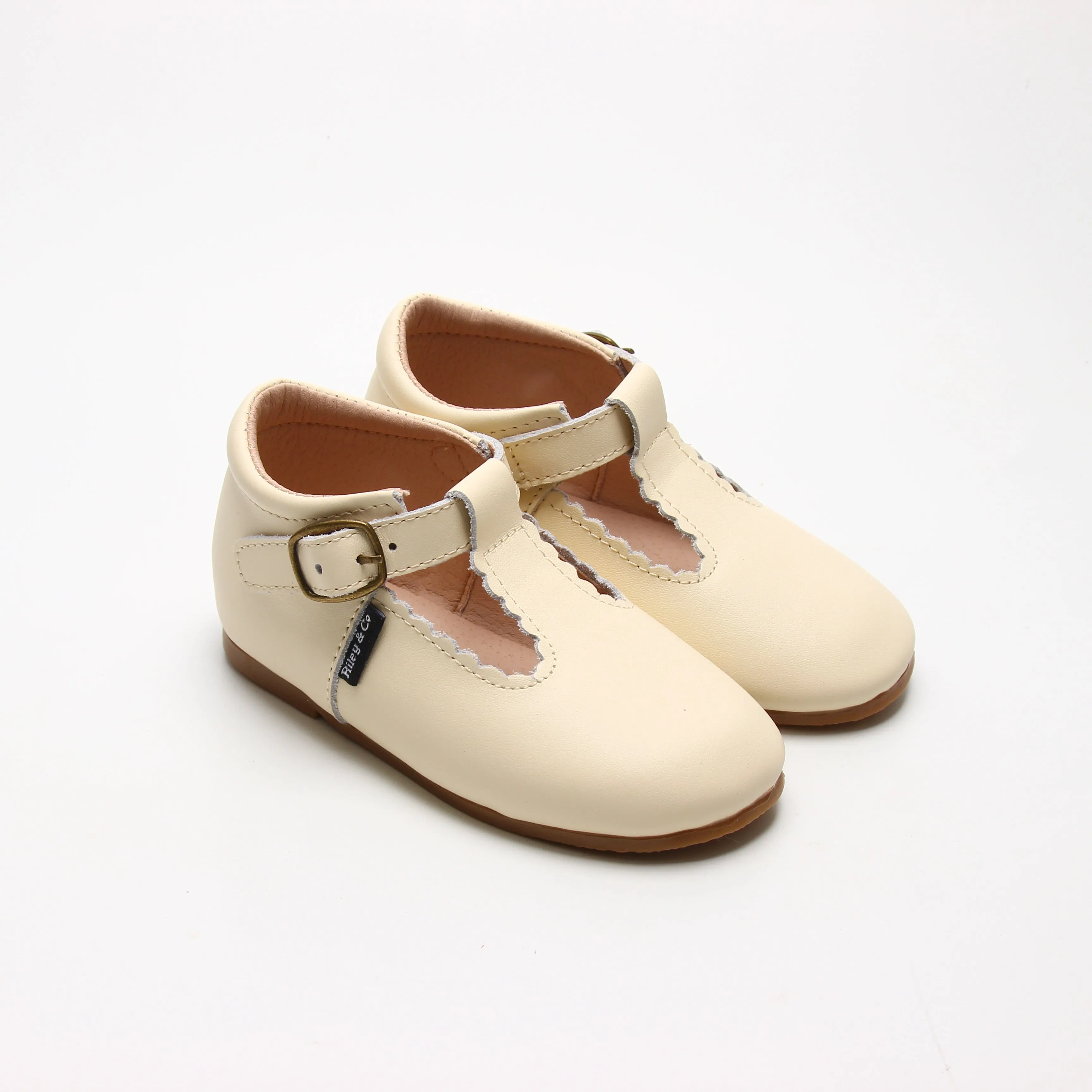 Asics Running Shoes Gt 2000 11 Riley T-Straps - Scalloped - Pale Yellow