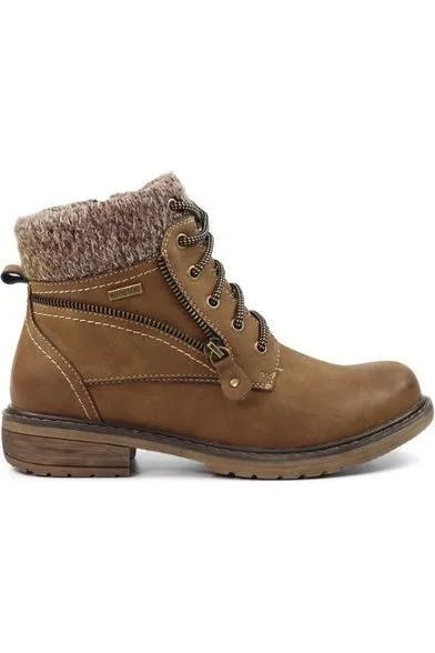 Lunar Benson III Tan Waterproof  Ankle Boot GLB090 Quick Drying