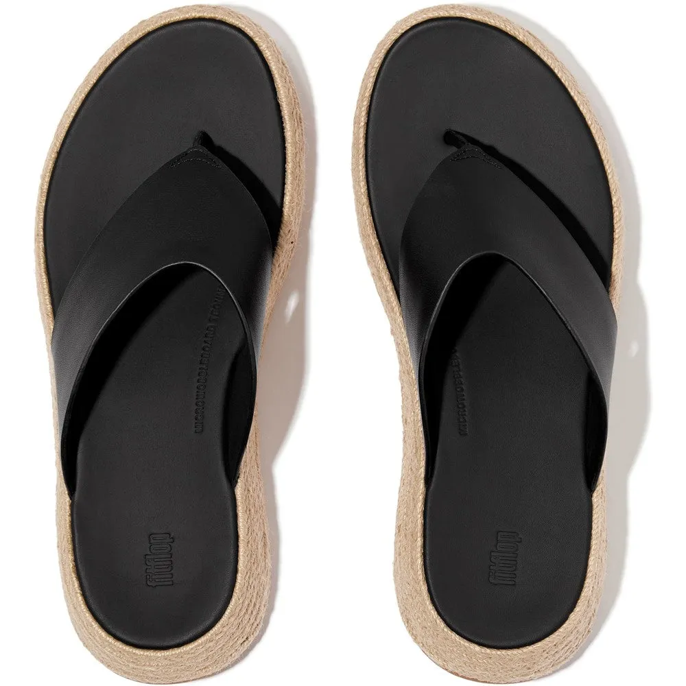 Elastic Band Boardwalk Glam Fitflop F-Mode Toe Post Espadrille