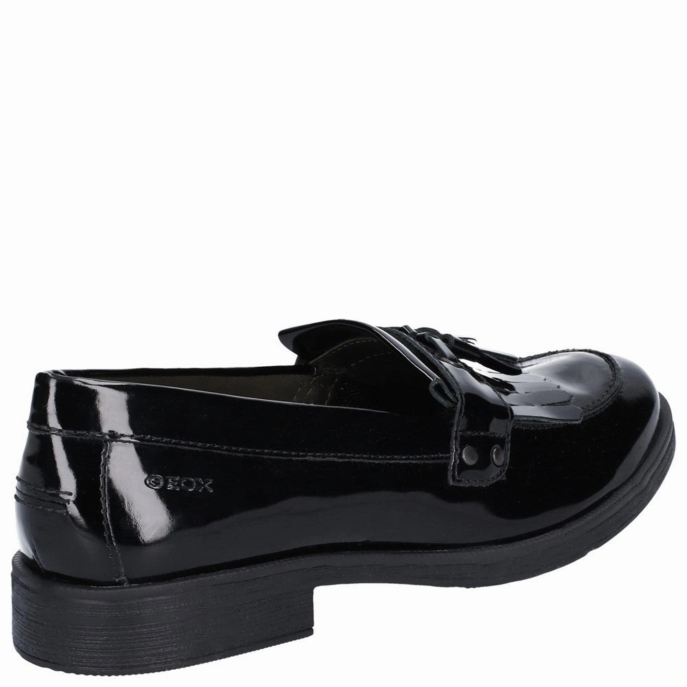 Elastic upper Geox J Agata A Slip On Junior School Shoes
