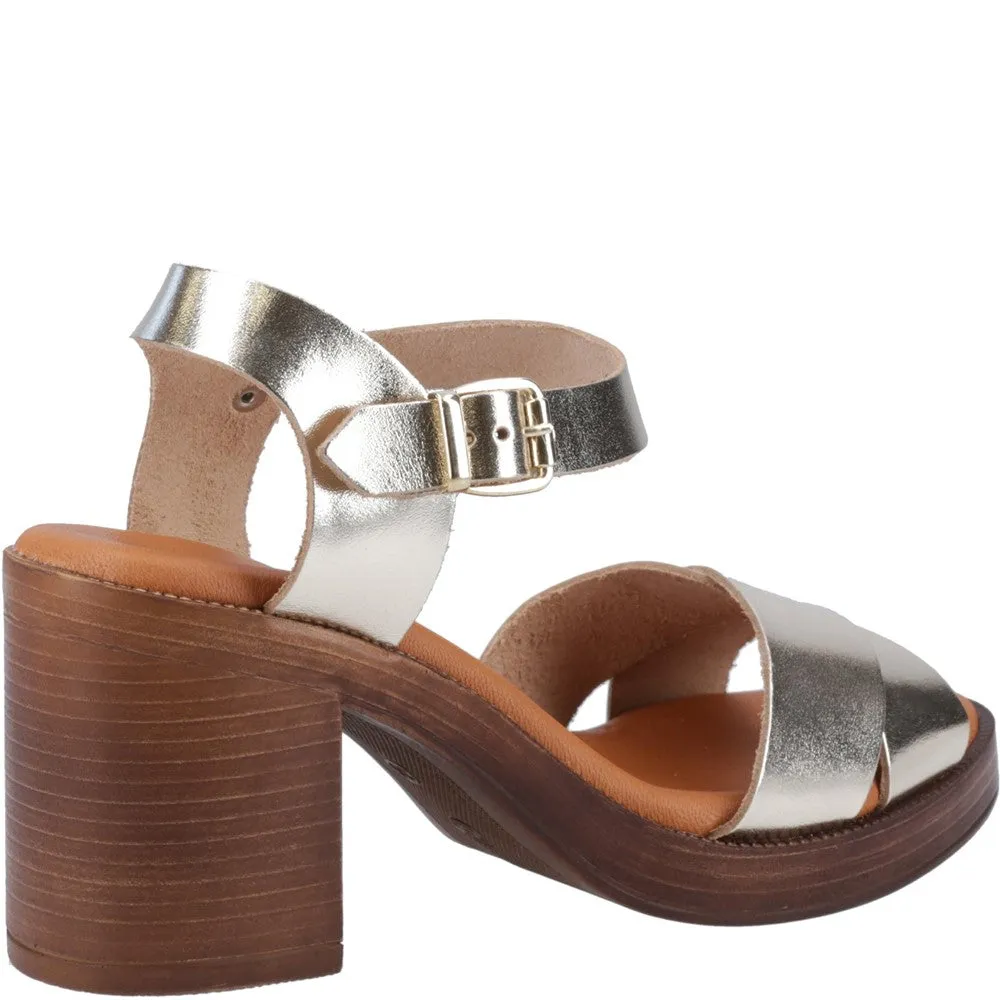 Casual Open Toe Shoes Everyday Use Hush Puppies Georgia Sandal