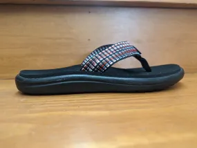 Thin strap Teva Voya Flip Bar Street Multi Black  1019040 BSMBL