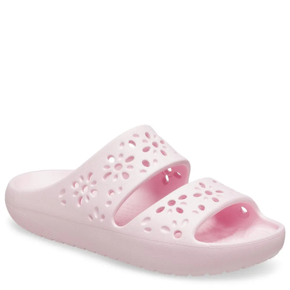 Crocs Unisex Classic Floral Cut Out Sandal Comfortable Design