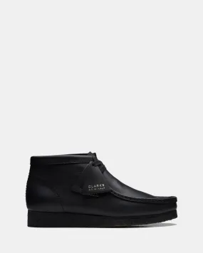 Wallabee Boot (M) Black Leather Dust proof