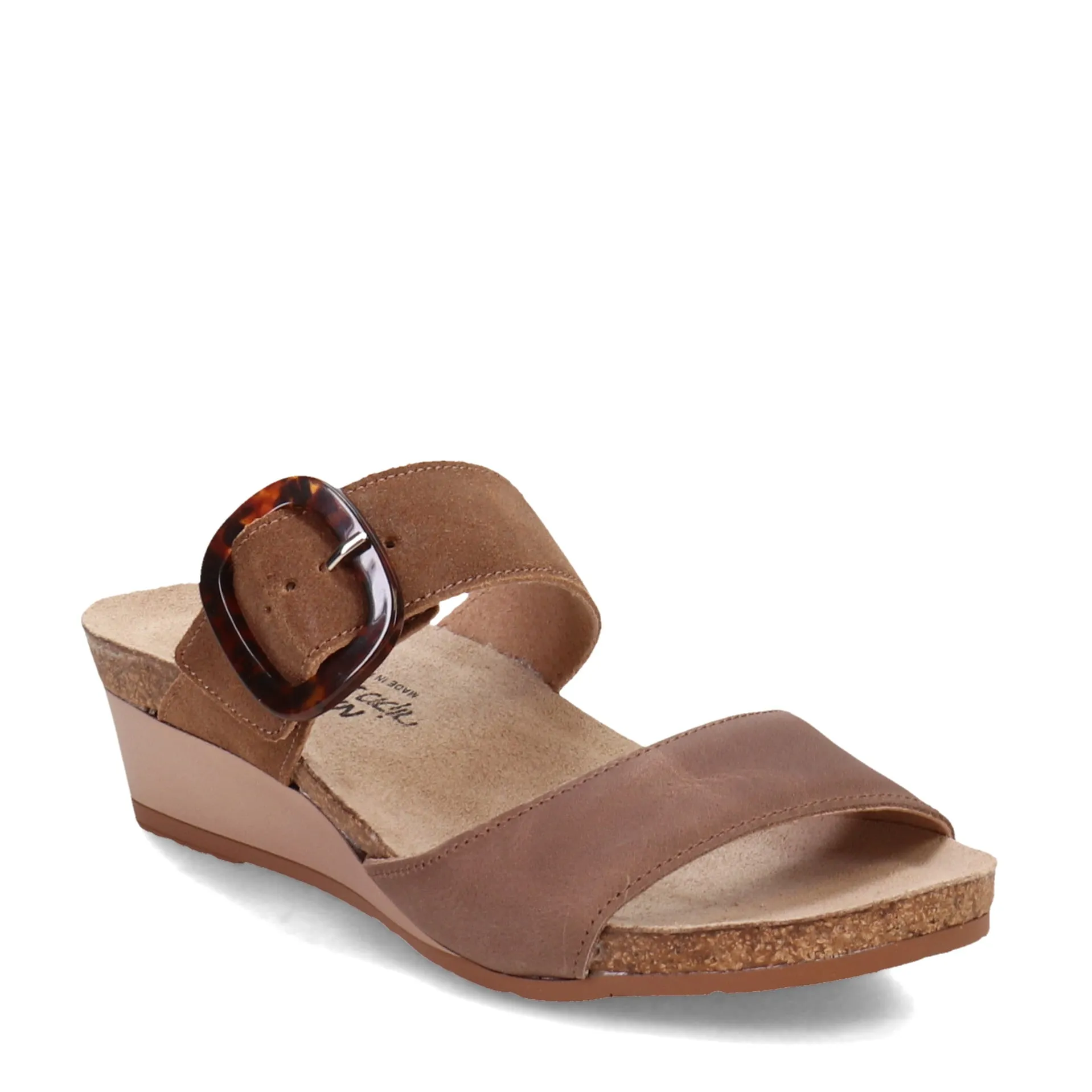 Women's Naot, Kingdom Sandal easy move Tropical Leaf