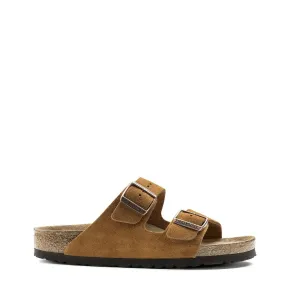 Birkenstock Womens Arizona SFB Narrow Sandal Mink All-day Comfort