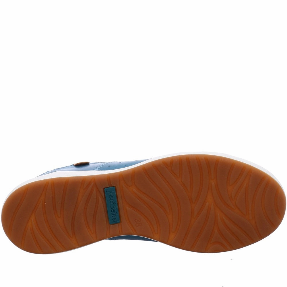 moisture - wicking insole shoes Josef Seibel Caren leather trainer