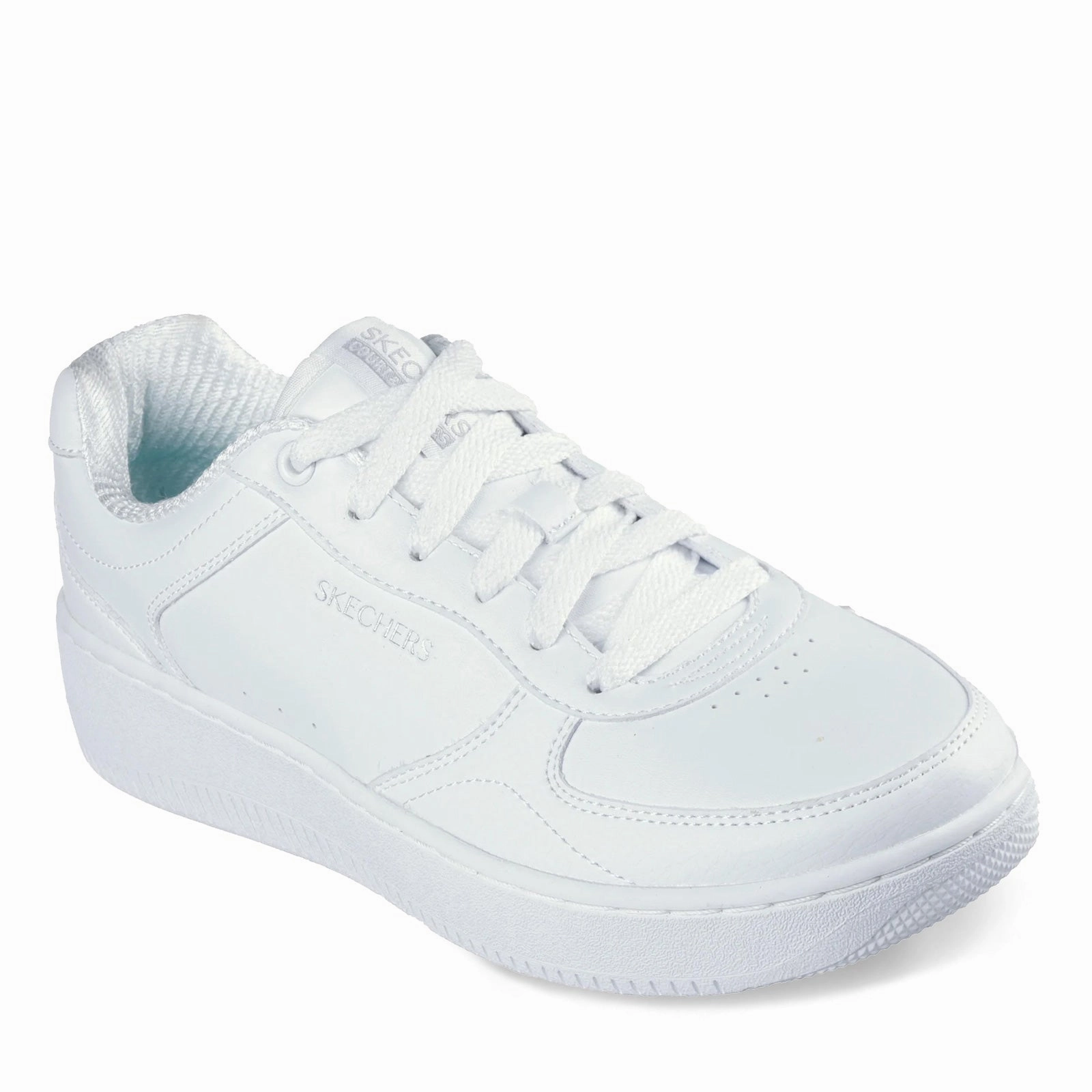 Ventilation - holes running during work breaks Women's Skechers, Sport Court 2.0 - Core Essential Sneaker - Wide Width