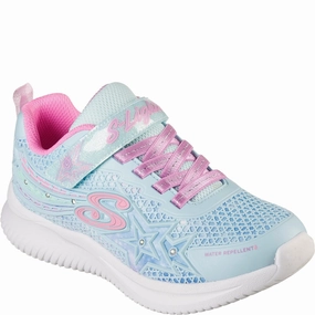 Skechers Jumpsters Wishful Star Trainers Buckle Closure Fast Track