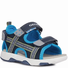 Geox Multy Sandals Cushioned Sole Glow Run