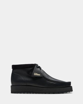 Wallabee Scout (M) Black Leather Shopping Mall Urban Fit