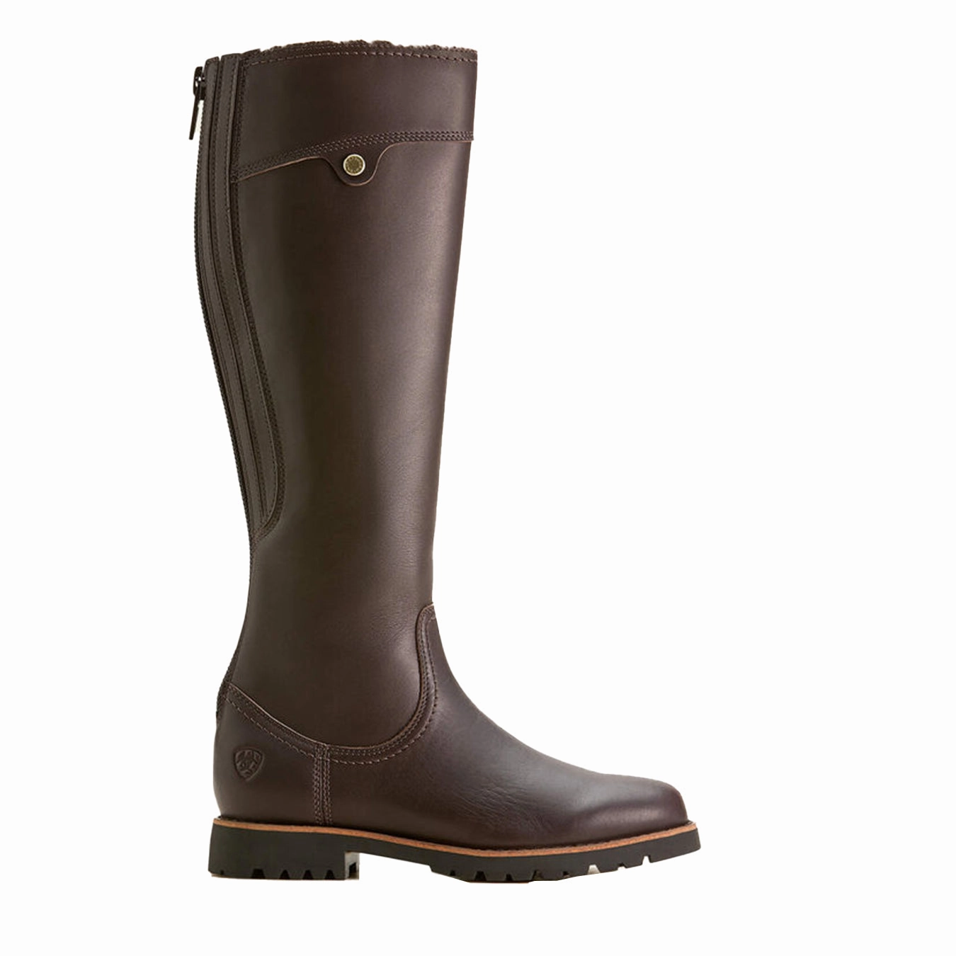 foldable material Ariat Womens Arlington Sherpa Waterproof Espresso