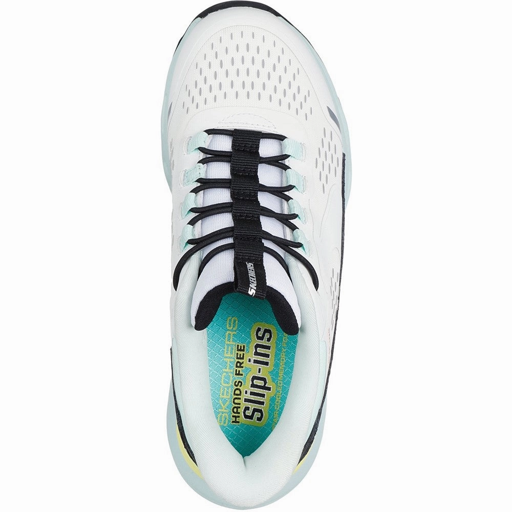 Skechers Glide Step Vista Lane Trainers Flip Hike Buckle Design