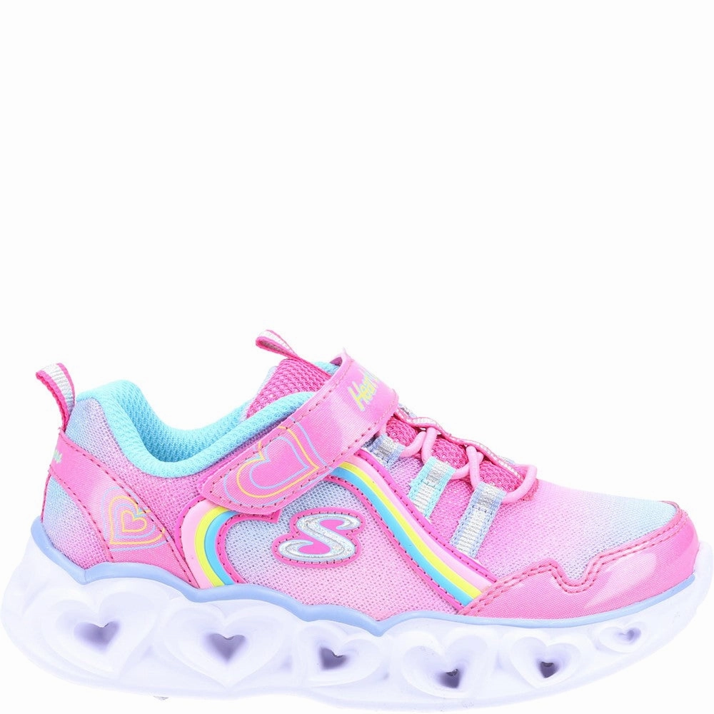 Catch Hike Skechers Heart Lights Rainbow Lux Sports Shoes