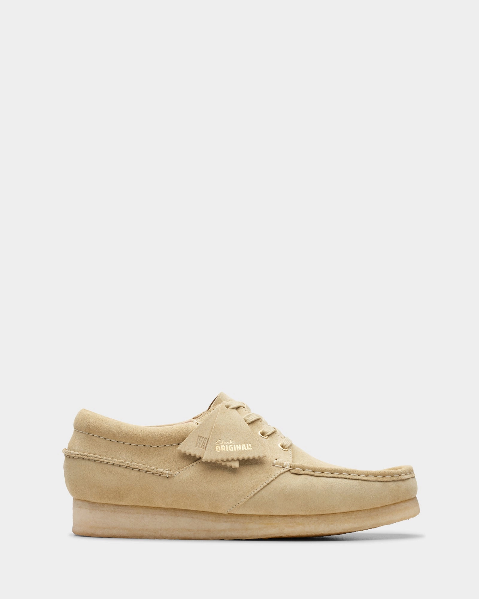 Smooth Finish Star Path Wallabee Boat Maple Suede