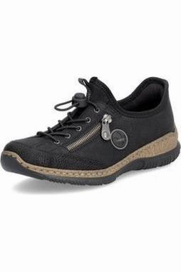 Follow Step daily runner Rieker ladies Shoes N3267-01 Black