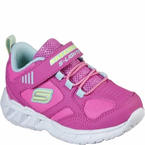 Blossom Jog Skechers S Lights Magna-Lights Expert Level Touch Fastening Trainer