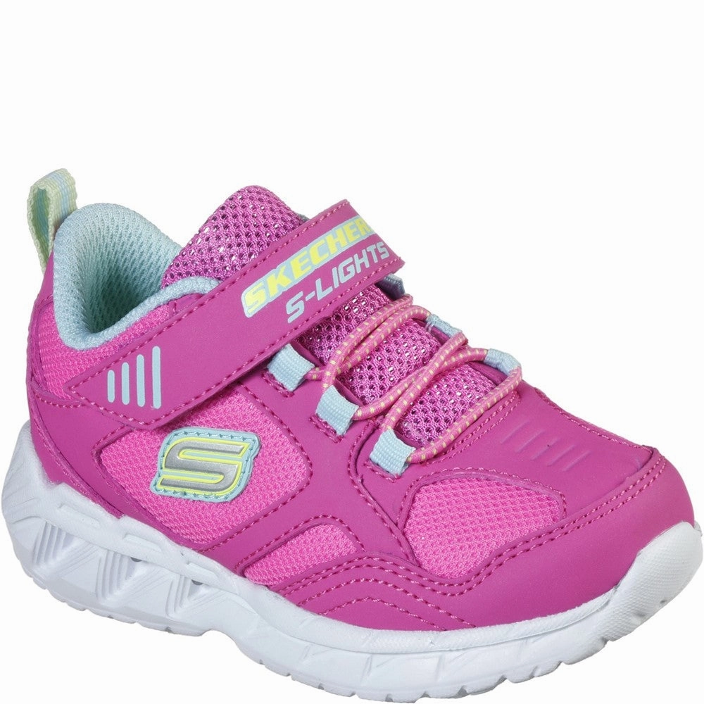 Blossom Jog Skechers S Lights Magna-Lights Expert Level Touch Fastening Trainer